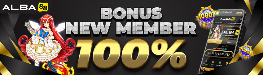 BONUS NEW MEMBER 100%