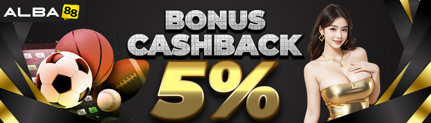 BONUS CASHBACK SPORTS 5%