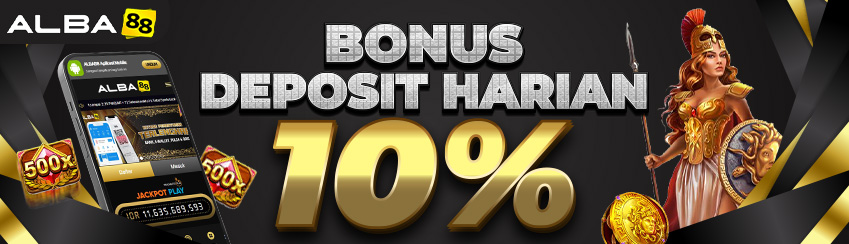 BONUS DEPOSIT HARIAN 10%